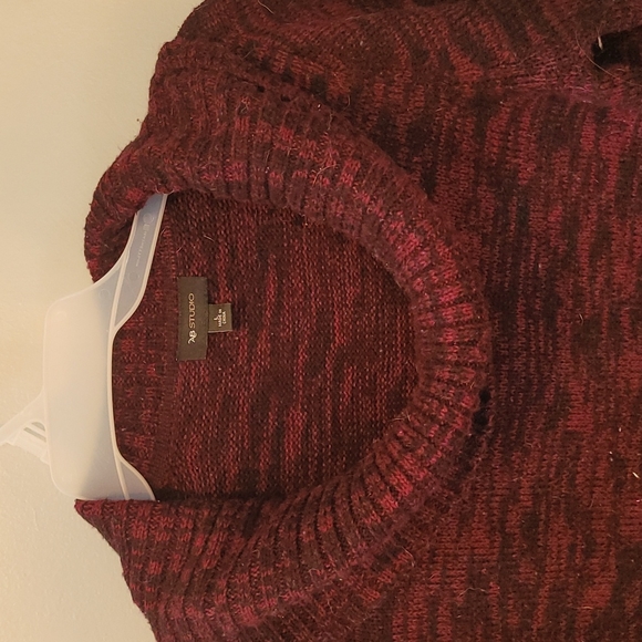 Ab Studio Women's Maroon Sweater | Size Large - Picture 2 of 4